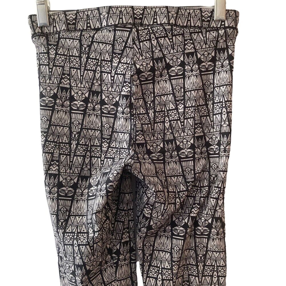 Pink by Victoria's Secret Womens Black and White Abstract Pattern Leggings Small - Picture 5 of 9